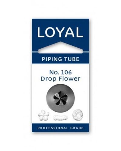 Loyal Drop Flower Piping Tip #106