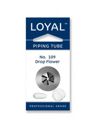 Loyal Drop Flower Piping Tip #109