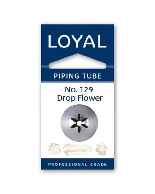 Loyal Drop Flower Piping Tip #129