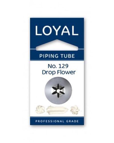 Loyal Drop Flower Piping Tip #129