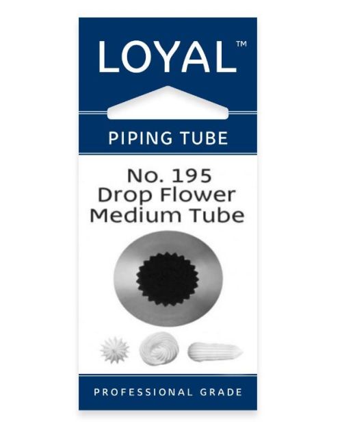 Loyal Drop Flower Piping Tip #195