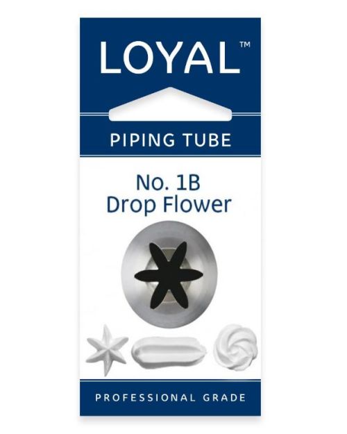 Loyal Drop Flower Piping Tip #1B