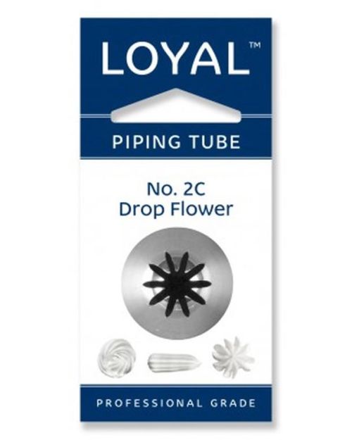 Loyal Drop Flower Piping Tip #2C