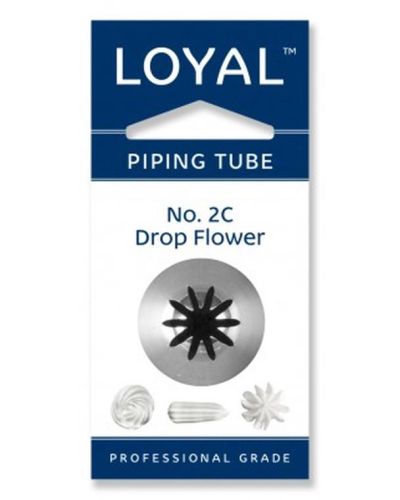 Loyal Drop Flower Piping Tip #2C
