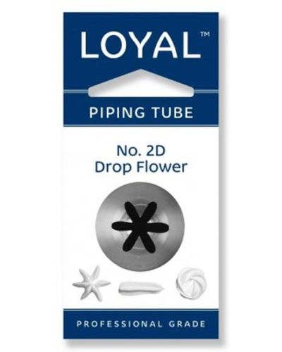 Loyal Drop Flower Piping Tip #2D