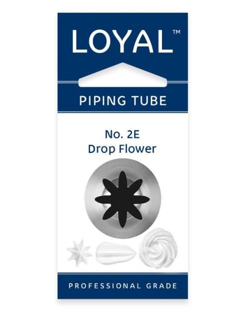 Loyal Drop Flower Piping Tip #2E
