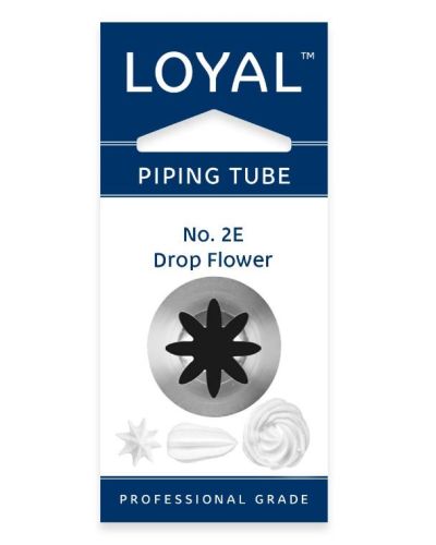 Loyal Drop Flower Piping Tip #2E