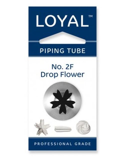 Loyal Drop Flower Piping Tip #2F