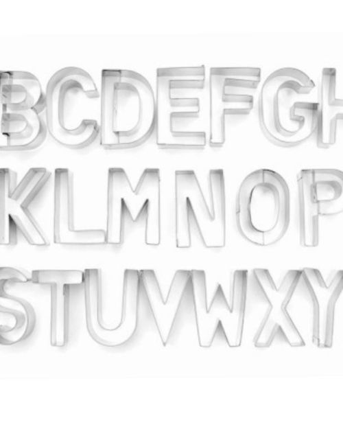 LOYAL Letter Cutters Set A-Z