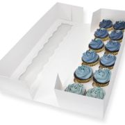 LOYAL Long 12-Hole Cupcake Box