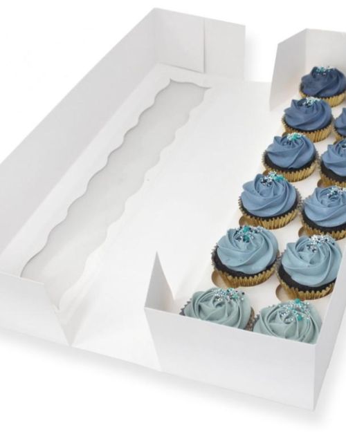 LOYAL Long 12-Hole Cupcake Box