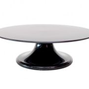 LOYAL Melamine Cake Stand / Turntable – Black