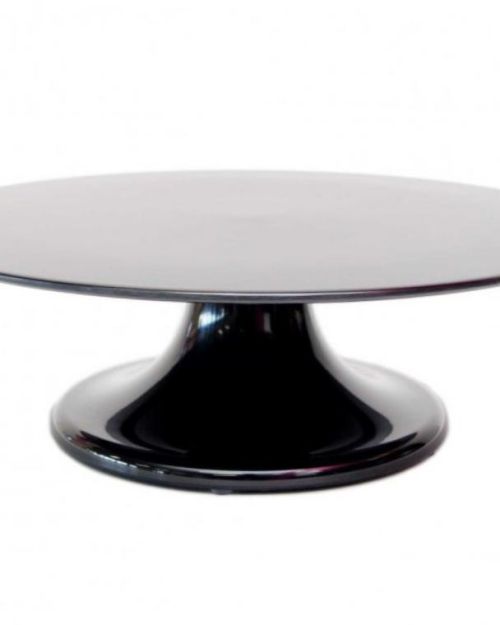 LOYAL Melamine Cake Stand / Turntable – Black