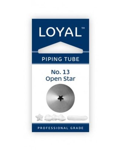 Loyal Open Star Piping Tip #13