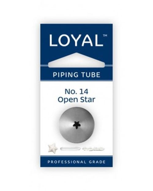 Loyal Open Star Piping Tip #14