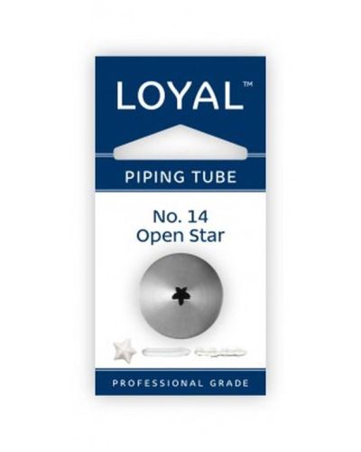 Loyal Open Star Piping Tip #14