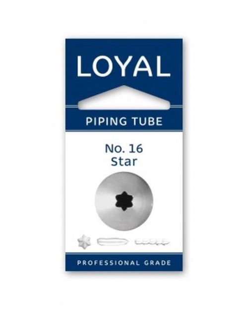 Loyal Open Star Piping Tip #16