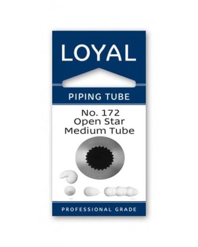 Loyal Open Star Piping Tip #172