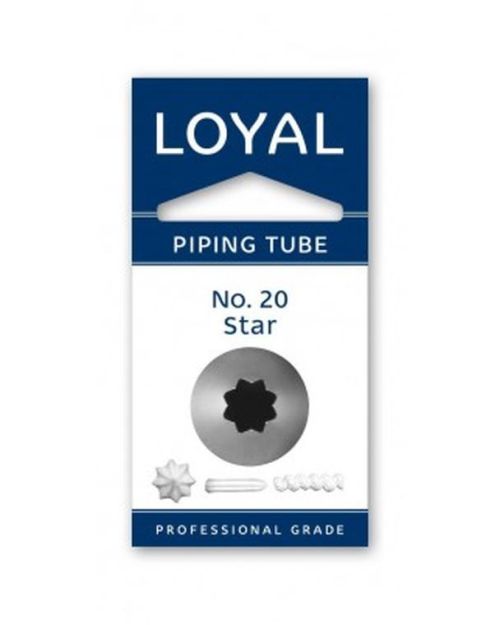 Loyal Open Star Piping Tip #20