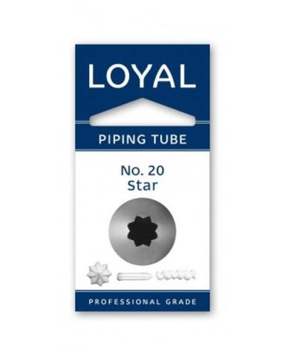 Loyal Open Star Piping Tip #20