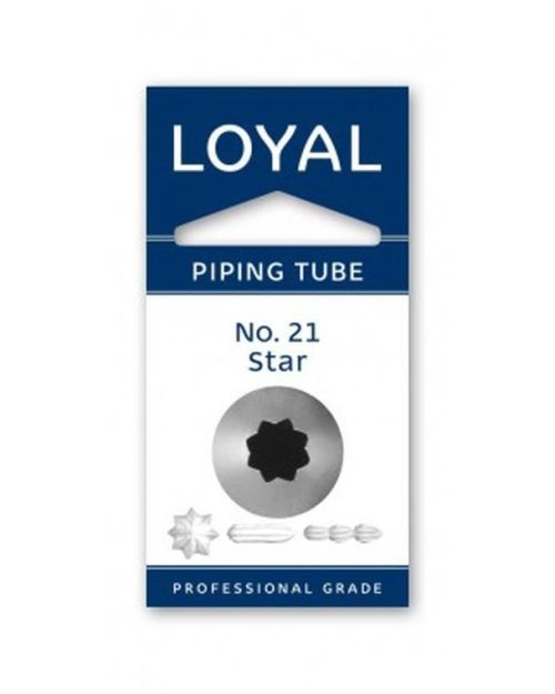 Loyal Open Star Piping Tip #21