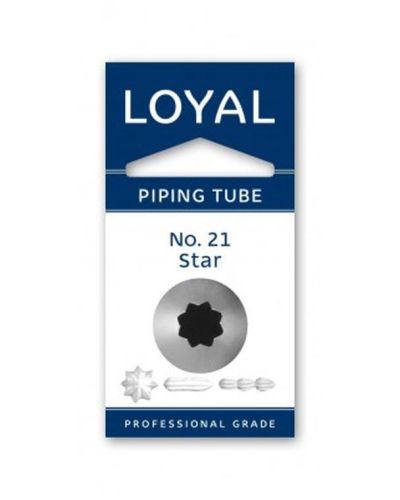 Loyal Open Star Piping Tip #21