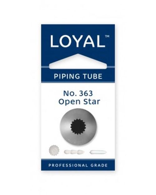 Loyal Open Star Piping Tip #363