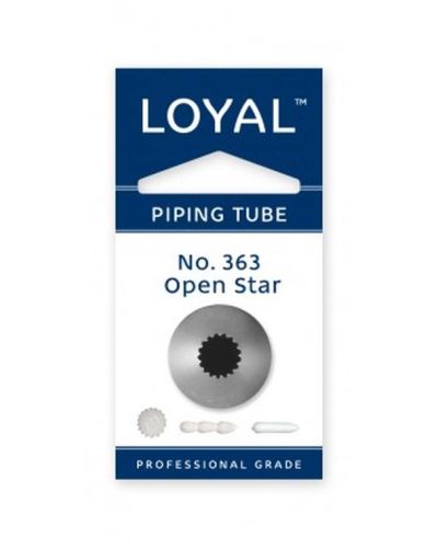 Loyal Open Star Piping Tip #363