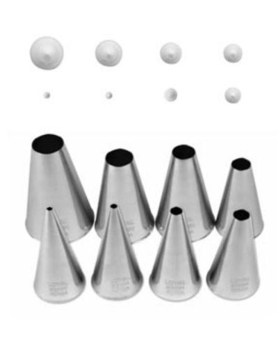 Loyal Round Piping Tip Set 8pk