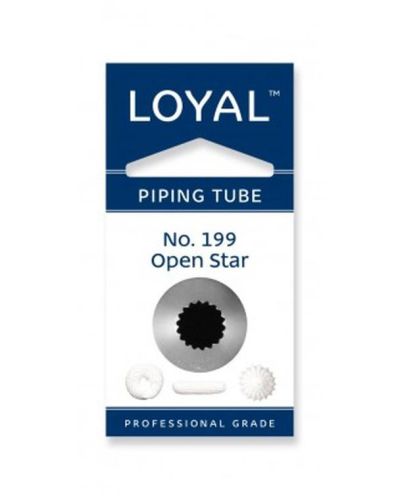 Loyal Open Star Piping Tip #199
