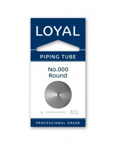 Loyal Round Piping Tip #000