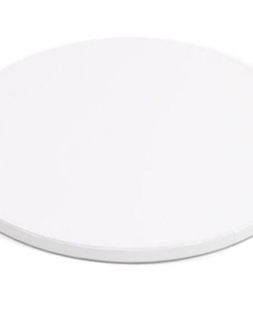Drum Cake Board White Round 16in