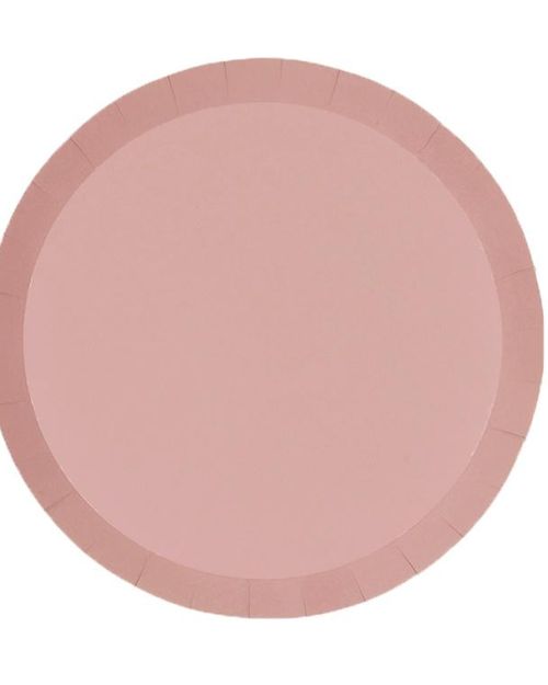 Lunch Plates 20pk – Rose