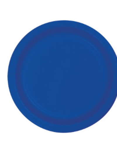 Lunch Plates – Royal Blue – 20pk