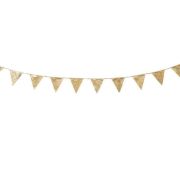 Luxe Gold Glitter Bunting