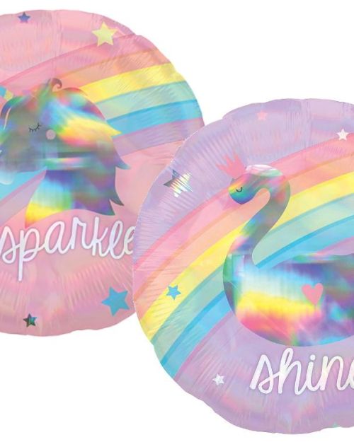 Magical Rainbow Foil Balloon