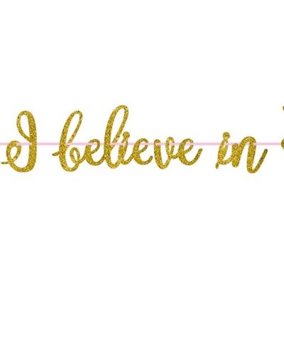 Magical Unicorn Glitter Banner