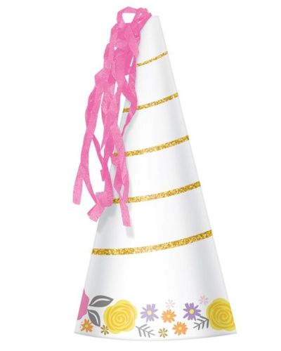 Magical Unicorn Horns Party Hats 8pk