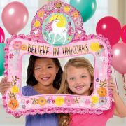Magical Unicorn Inflatable Photo Frame