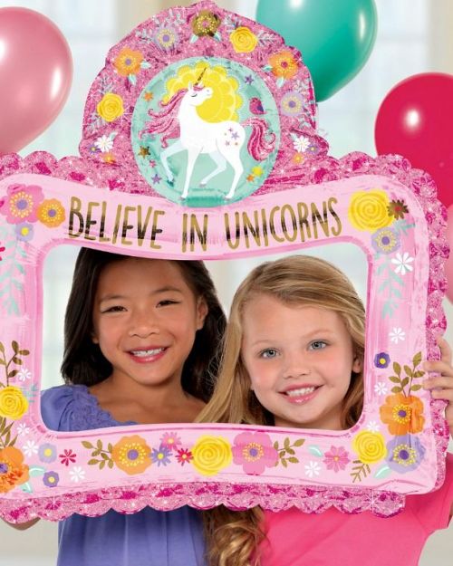 Magical Unicorn Inflatable Photo Frame