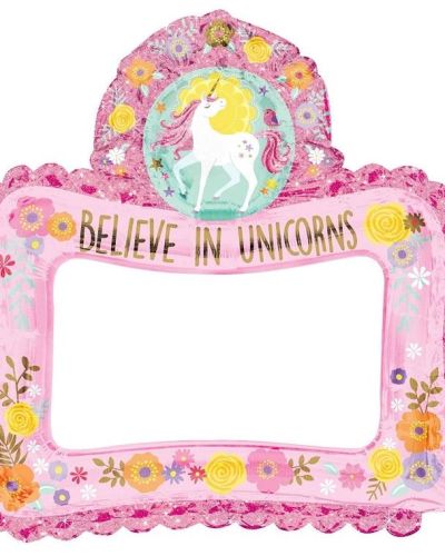 Magical Unicorn Inflatable Photo Frame