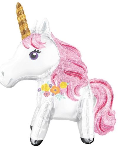 Magical Unicorn Mini Airwalker Foil Balloon