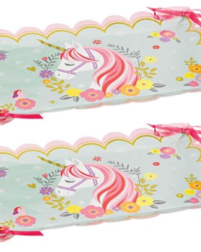 Magical Unicorn Serving Trays 2pk