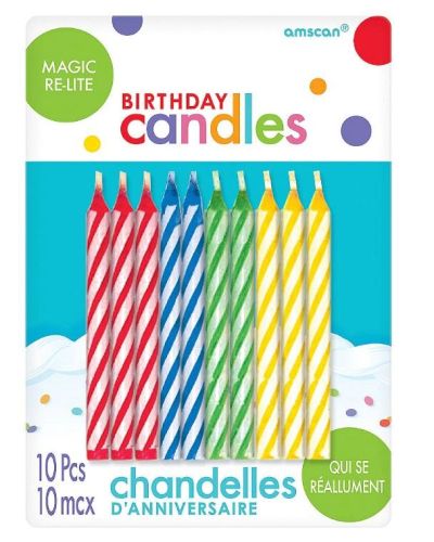 Magic Re-Light Candles