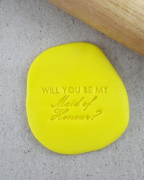 Will You Be My MOH – Embosser
