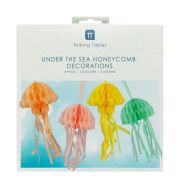 Make Waves Jellyfish Honeycomb Decorations 8pk