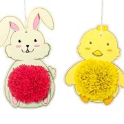 Make Your Own Pom Pom Bunny & Chick