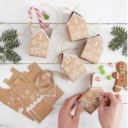 Make Your Own Gingerbread Houses Advent Calendar