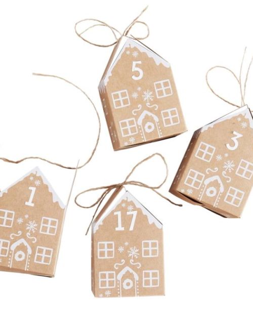 Make Your Own Gingerbread Houses Advent Calendar
