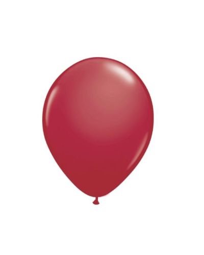 Maroon Balloons 12cm 10pk